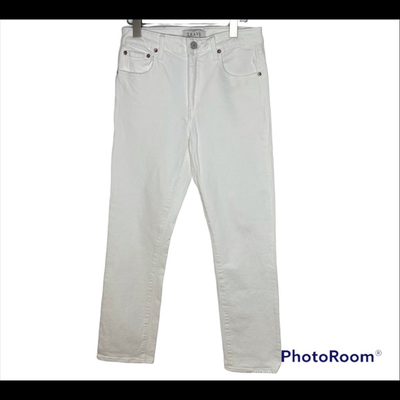 TRAVE Irina Slim Straight 5 Pocket Crop Jeans - Picture 4 of 10